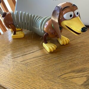 Disney Pixar Toy Story Slinky Dog Stretch Pup Flashing Lights